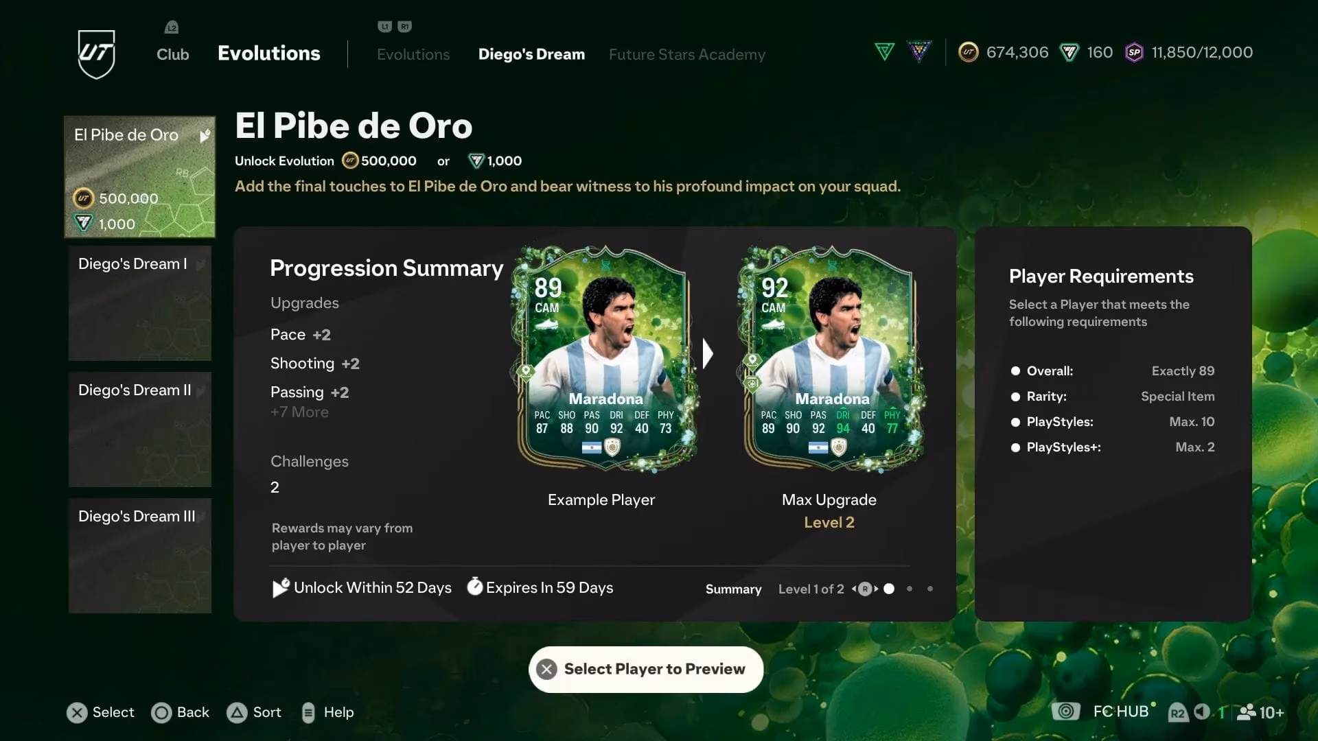 ea-fc-25-free-diego-maradona-guide-how-to-evolve-your-grassroot-greats-card-to-92-ovr-image-2